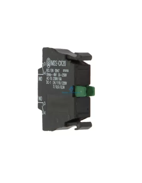 Eaton M22-ck20 2na contact front connection